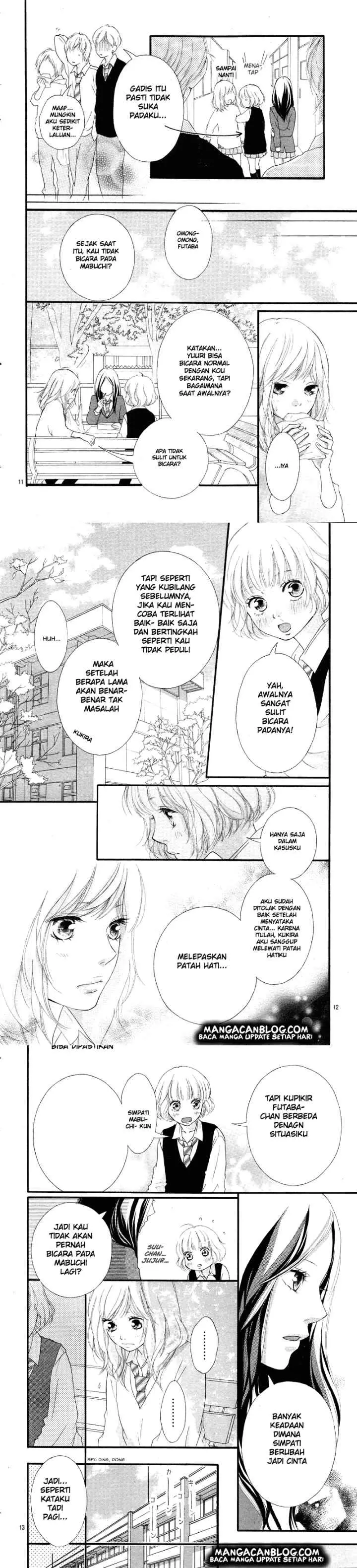 Ao Haru Ride chapter 24 halaman 4