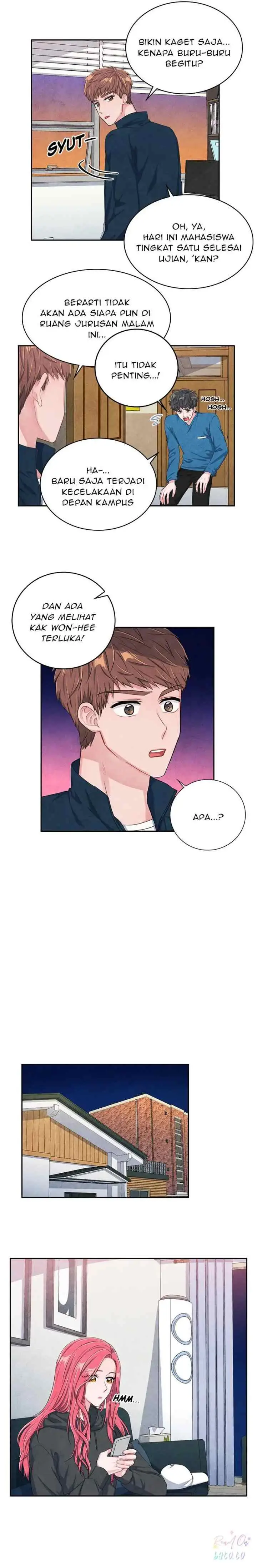 Backstage Kiss Scene chapter 21 halaman 9