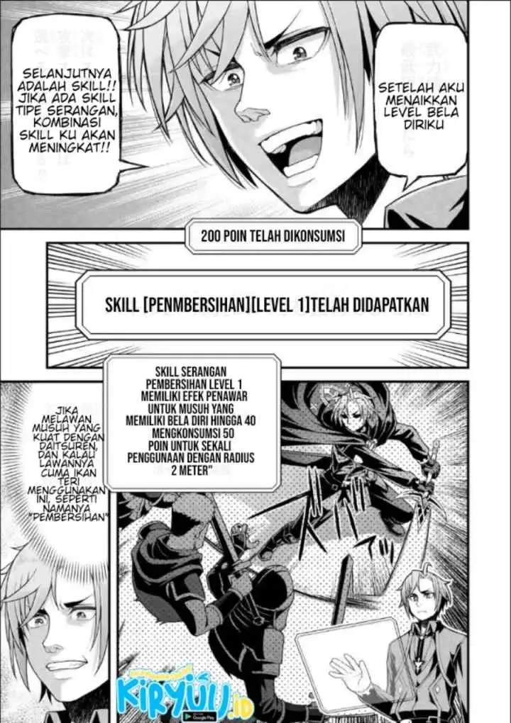 Ore dake Level ga Agaru Sekai de Akutoku Ryoushu ni Natteita chapter 11 halaman 15