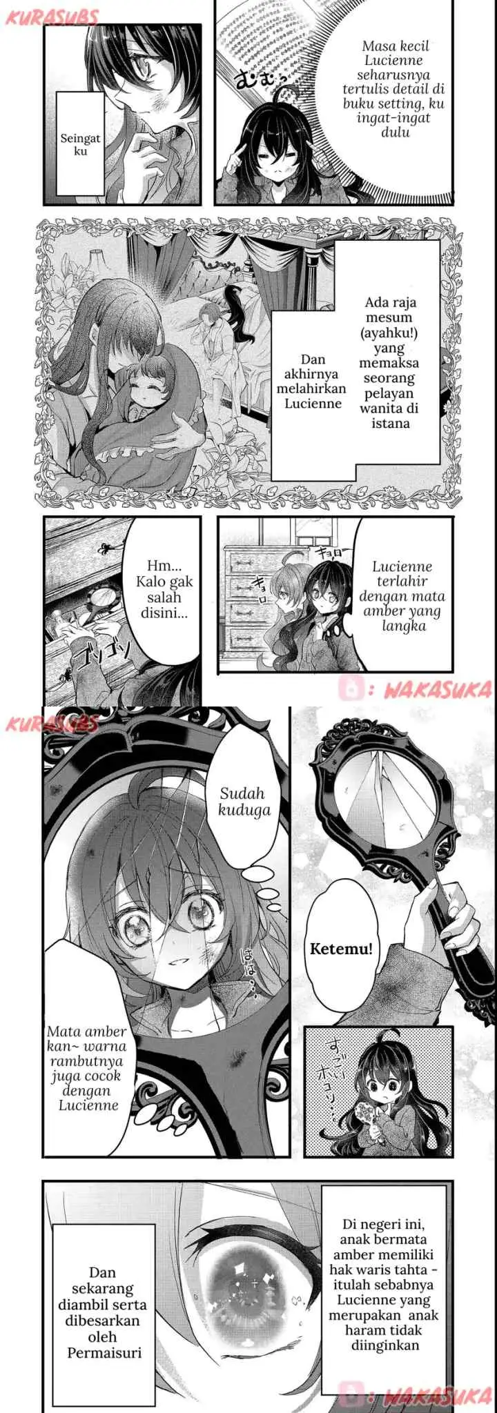 Akuyaku no Oujo ni Tensei Shitakedo, Kakushi Chara ga Kakuretenai chapter 1 halaman 8