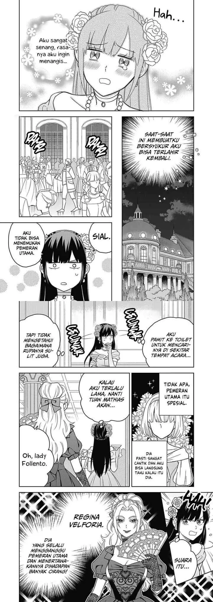 Akuyaku Reijou wa Oshi Miboujin chapter 3 halaman 8