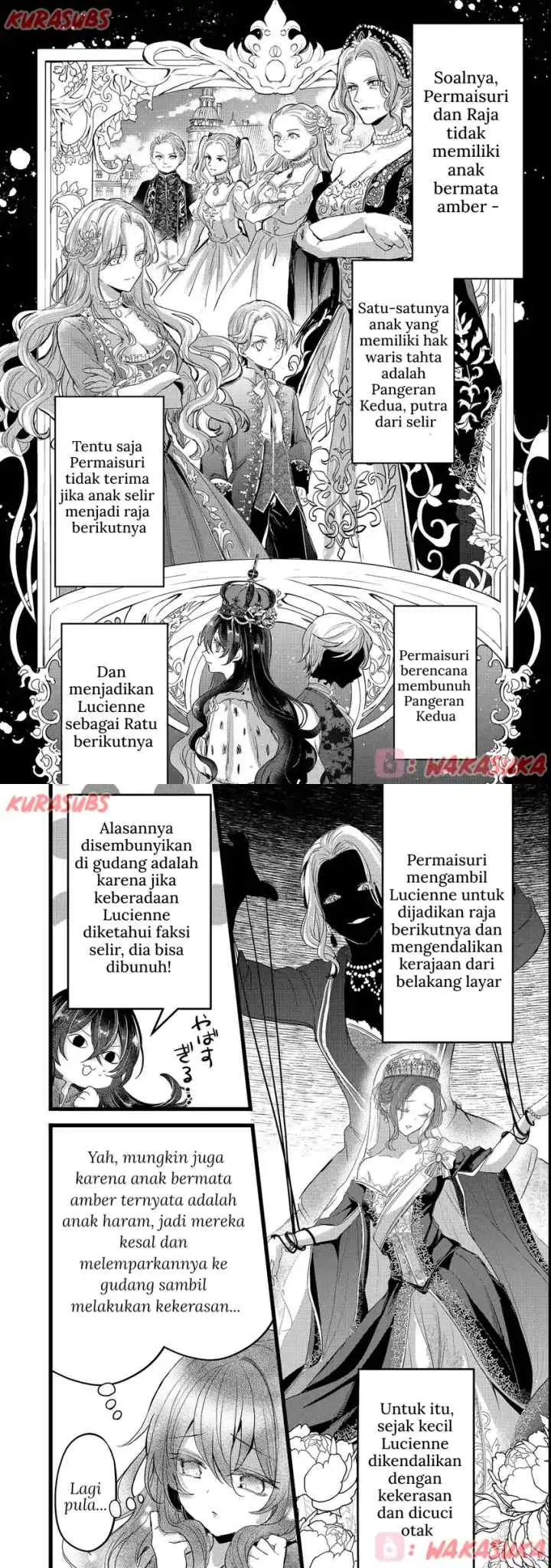 Akuyaku no Oujo ni Tensei Shitakedo, Kakushi Chara ga Kakuretenai chapter 1 halaman 9