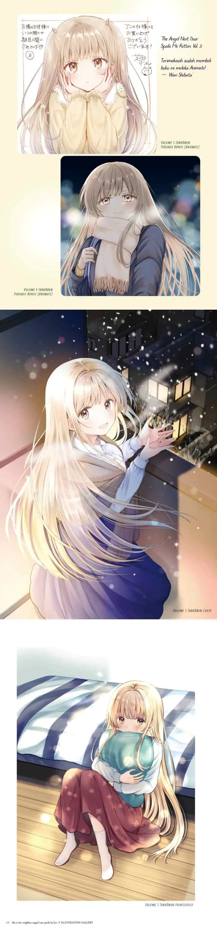 Otonari no Tenshi-sama ni Itsunomanika Dame Ningen ni Sareteita Ken chapter 21.5 halaman 4