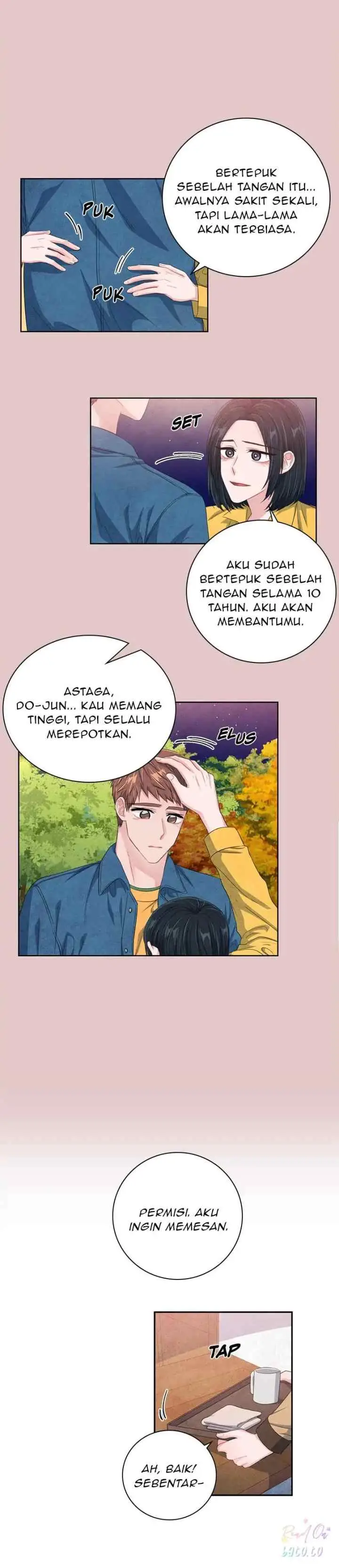 Backstage Kiss Scene chapter 49 halaman 9