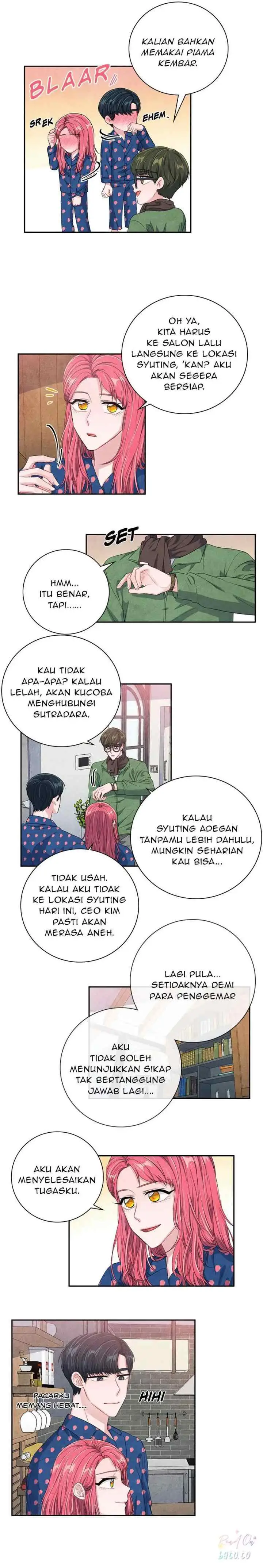 Backstage Kiss Scene chapter 48 halaman 6