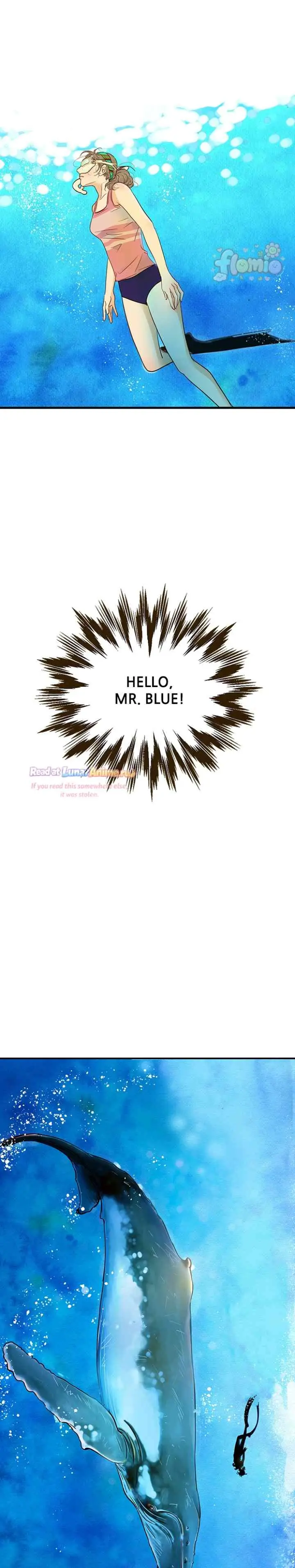 Hello, Mr.Blue chapter 1 halaman 14