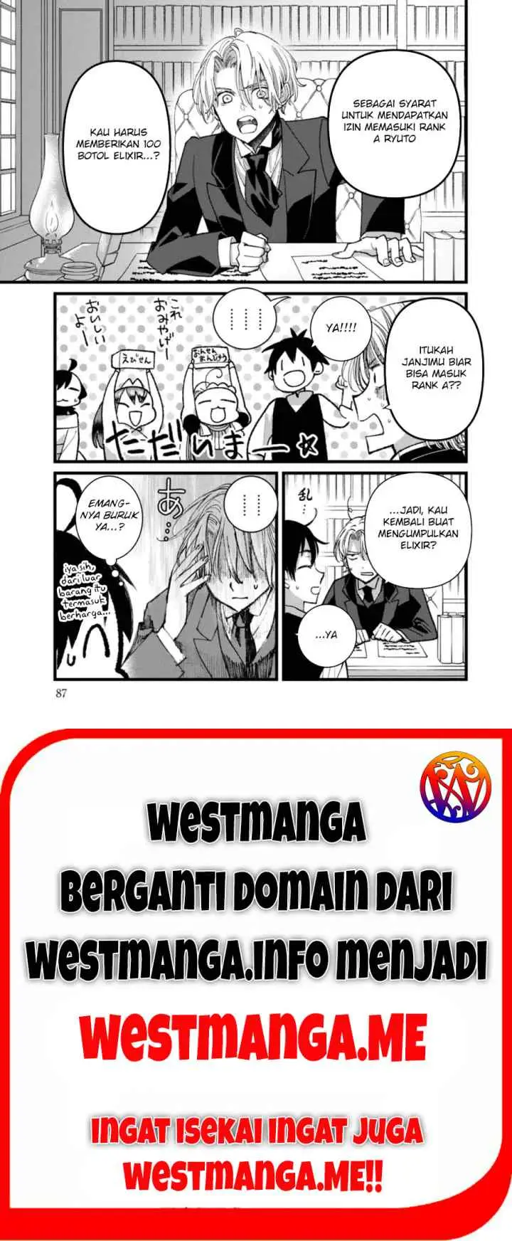 Ore, Yuusha janai desu kara. - VR Sekai no Chouten ni Kunrin Seshi Otoko. Tenseishi, Level 1 no Mushoku kara Restart suru chapter 28 halaman 9