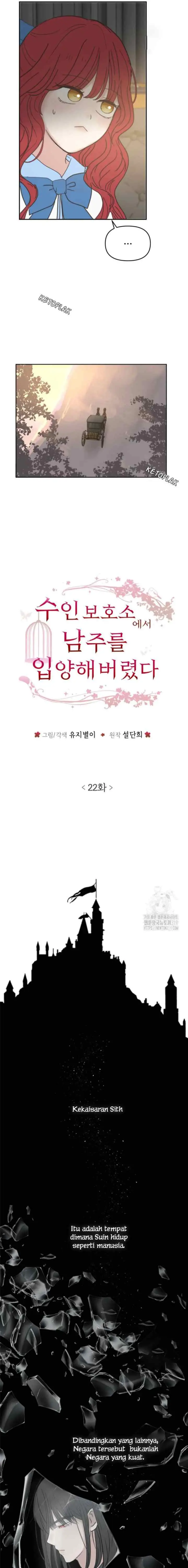 I Adopted a Male Lead From a Prison Shelter chapter 22 halaman 9
