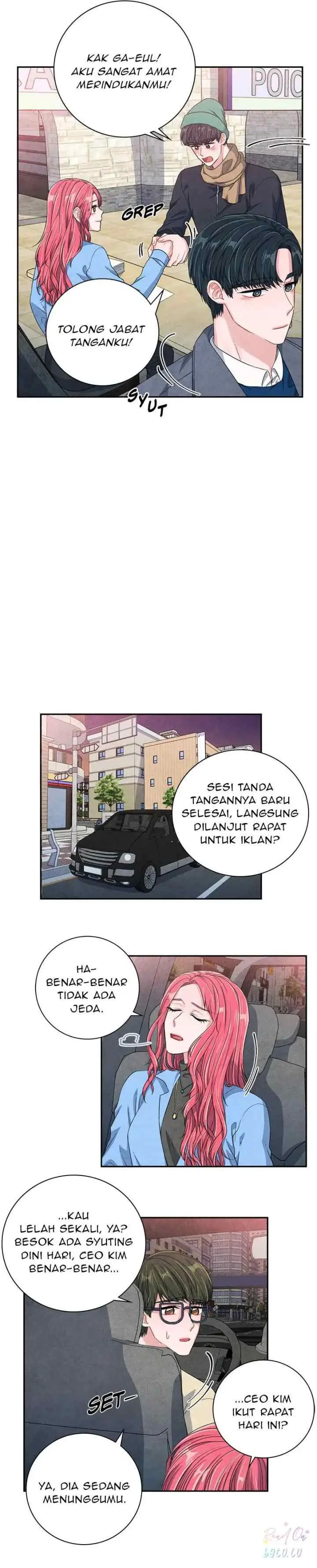 Backstage Kiss Scene chapter 44 halaman 9