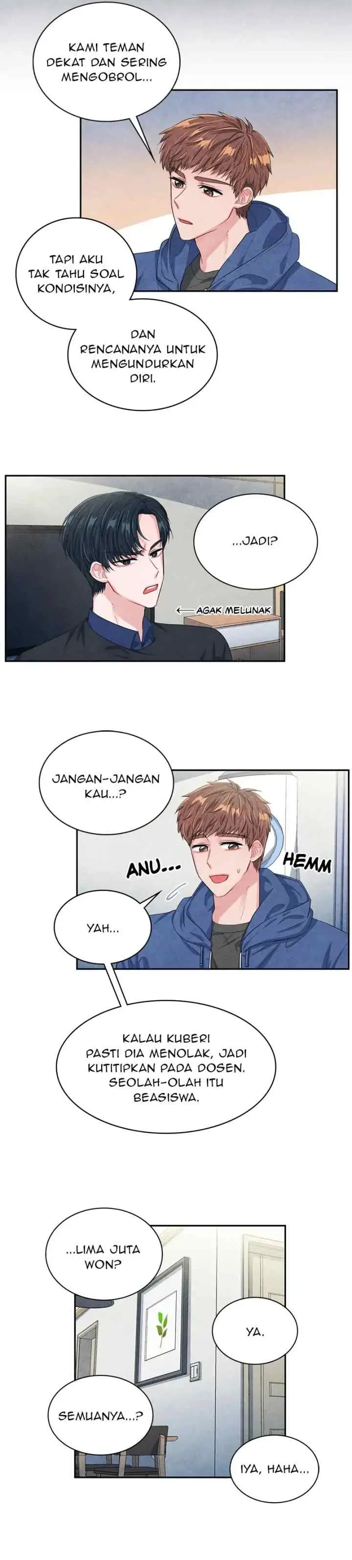 Backstage Kiss Scene chapter 5 halaman 4