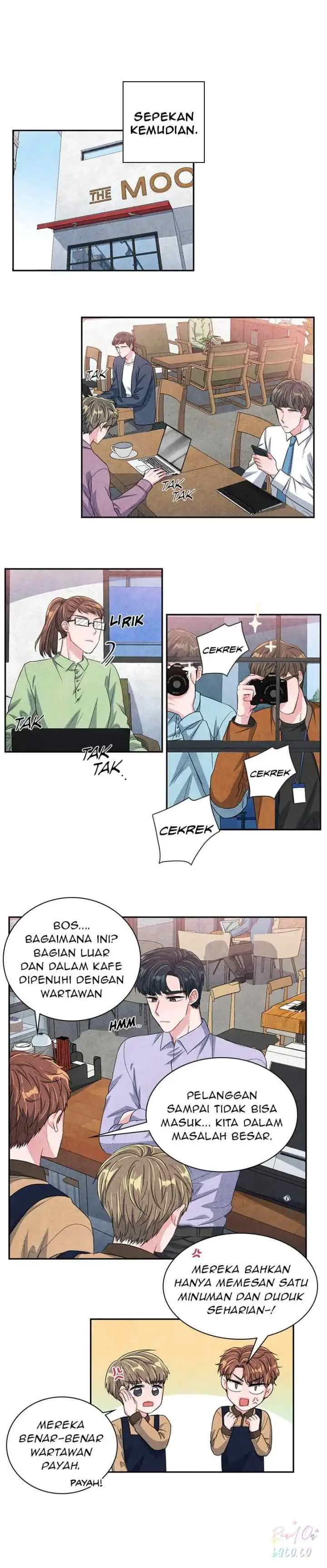 Backstage Kiss Scene chapter 38 halaman 12