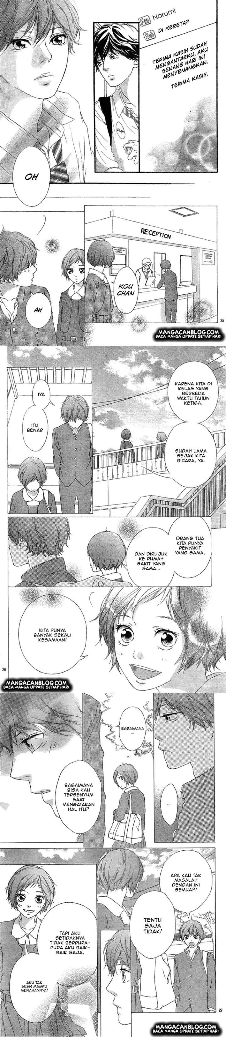 Ao Haru Ride chapter 23 halaman 9