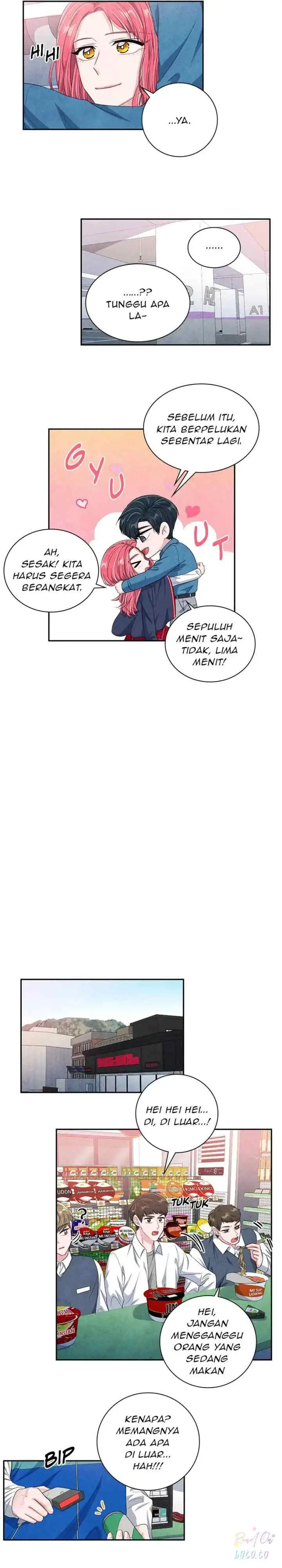 Backstage Kiss Scene chapter 51 halaman 8