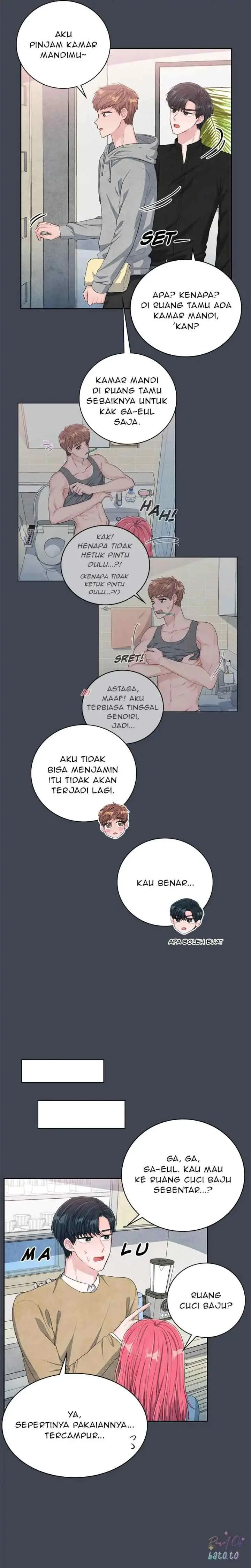Backstage Kiss Scene chapter 27 halaman 8