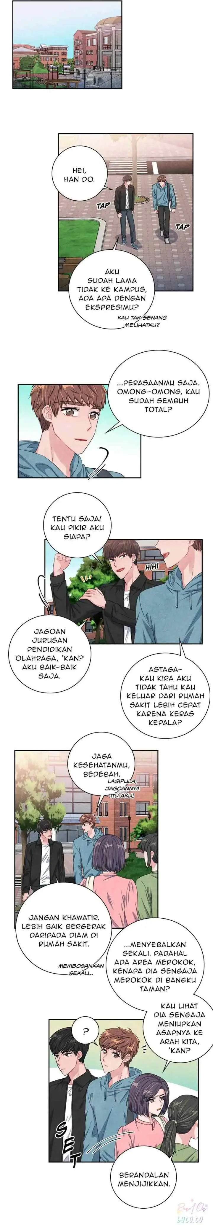 Backstage Kiss Scene chapter 36 halaman 7