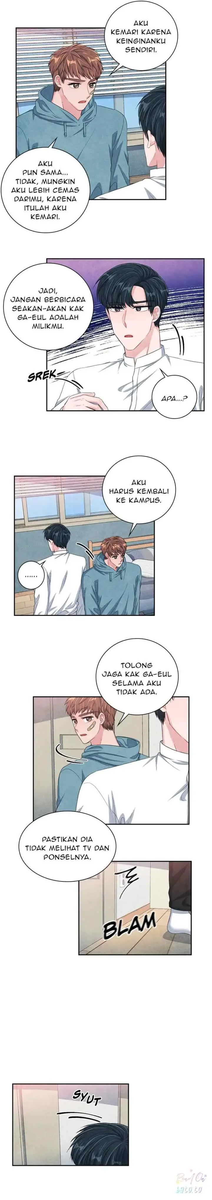 Backstage Kiss Scene chapter 38 halaman 9
