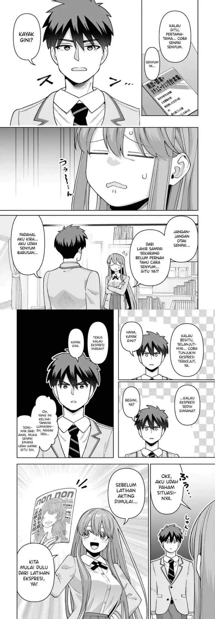 Ore ni Dake Koakuma na Kouhai wa Genjitsu demo Kawaii ga, Yume no Naka de wa Motto Kawaii chapter 4 halaman 8