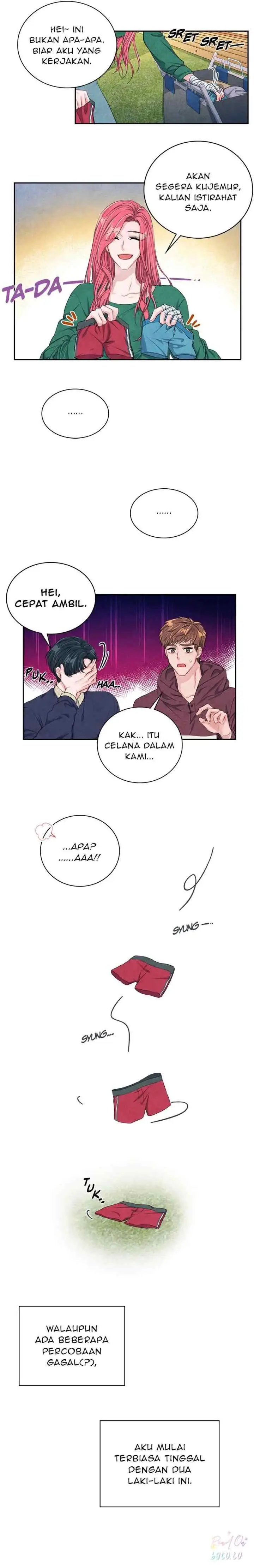 Backstage Kiss Scene chapter 9 halaman 4