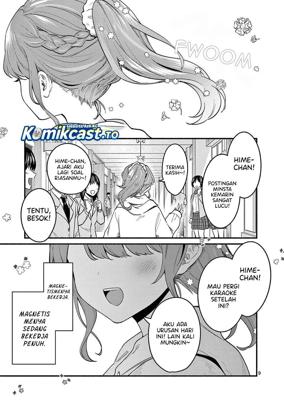 Shiotaiou no Sato-san ga Ore ni dake Amai chapter 81 halaman 9