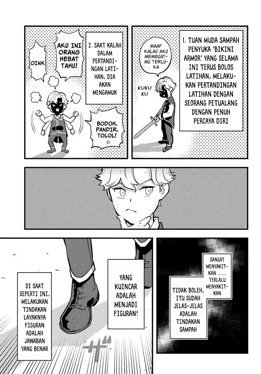 Kuzulesse Oblige - 18-kin Game Sekai no Kuzu Akuyaku ni Tensei Shiteshimatta Ore wa, Gensaku Chishiki no Chikara de Doushite mo Mob Jinsei wo Tsukami Toritai chapter 4 halaman 13