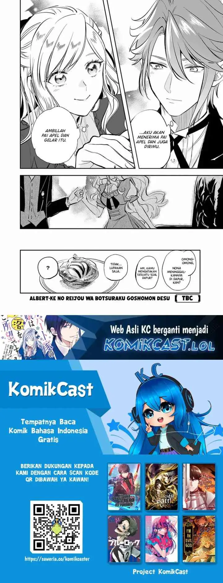 Albert Ke no Reijou wa Botsuraku wo go Shomou desu chapter 25 halaman 16