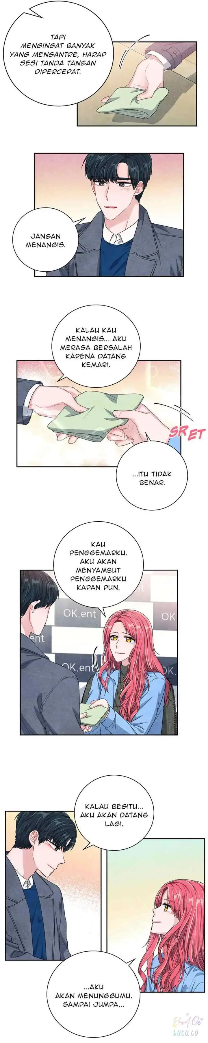 Backstage Kiss Scene chapter 44 halaman 8