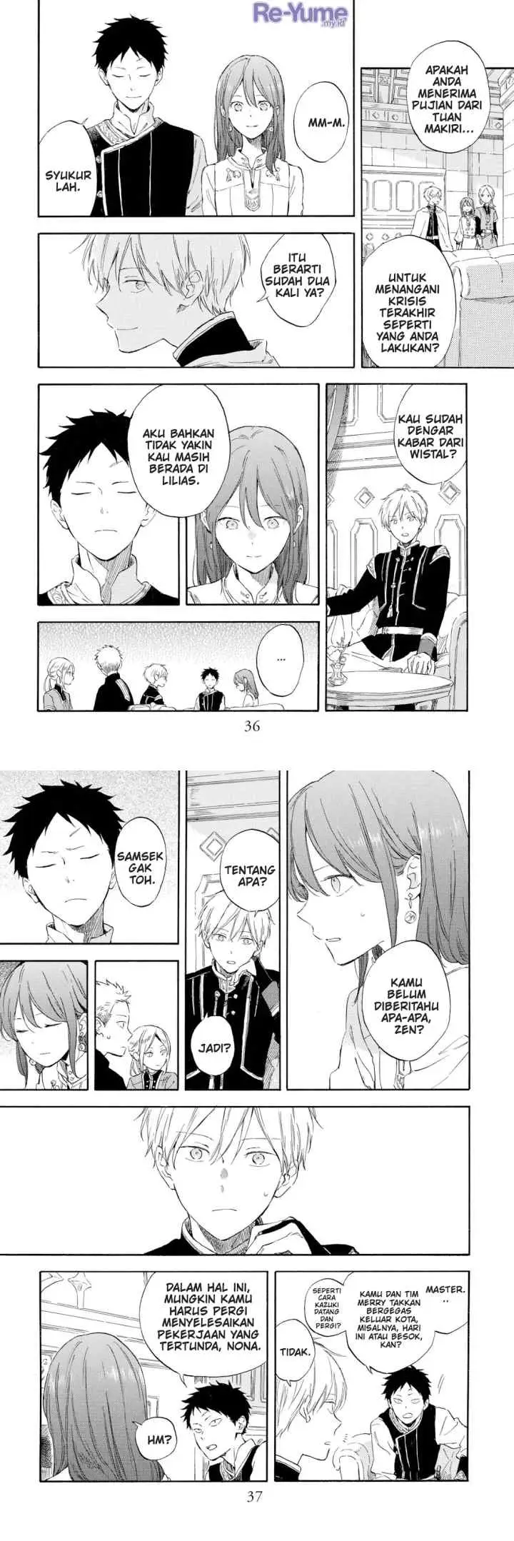 Akagami no Shirayukihime chapter 129 halaman 7