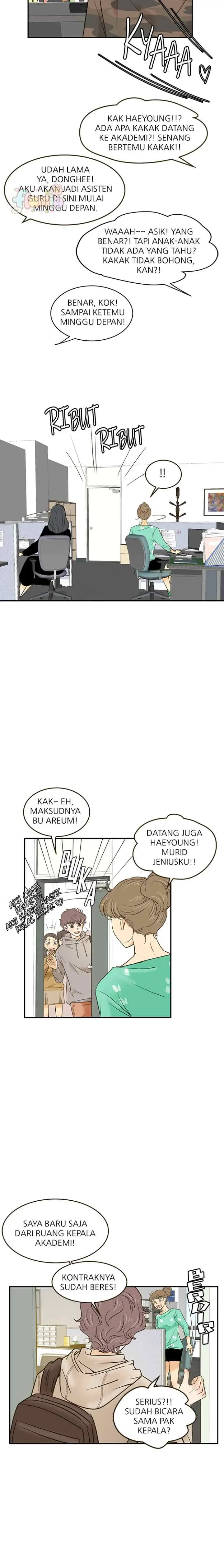 Hello, Mr.Blue chapter 9 halaman 6