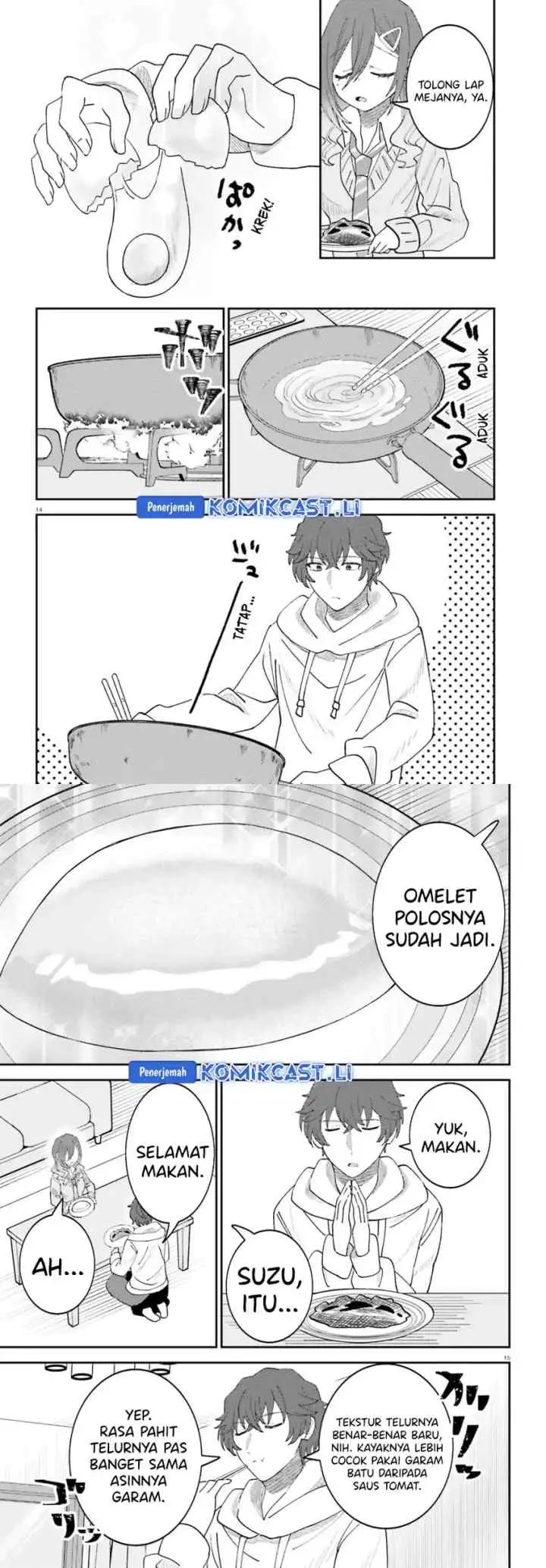 Ore no Haitoku Meshi o Onedari Sezu ni Irarenai, Otonari no Top Idol-sama chapter 12 halaman 8