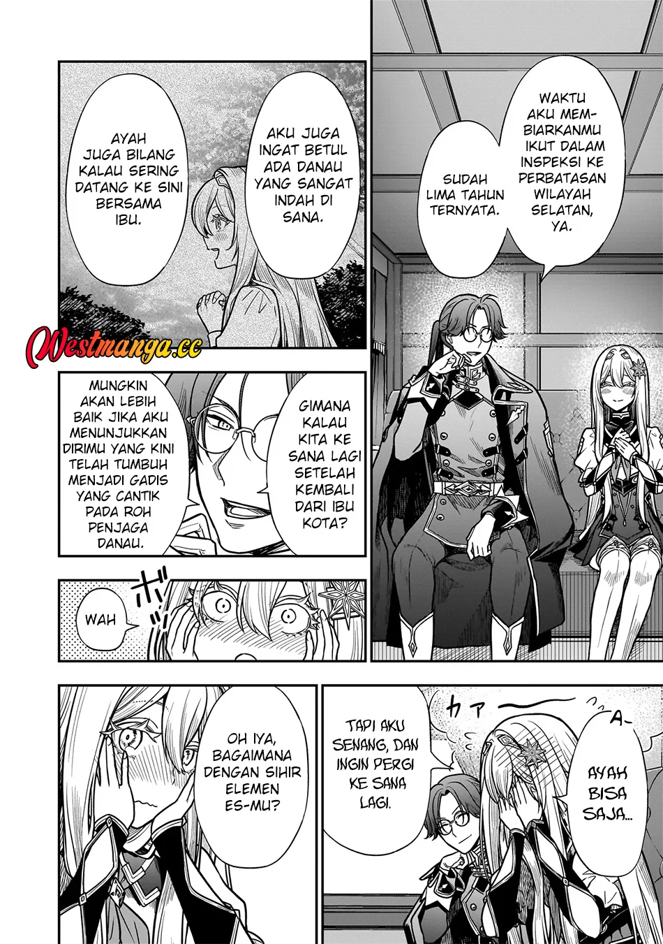 Musume ni Danzai Sareru Akuyaku Koushaku ni Tensei Shitemashita: Akuyaku Muubu wo Yameta no ni Nazeka Musume ga Koori no Reijou ka Suru Ken chapter 3.1 halaman 11