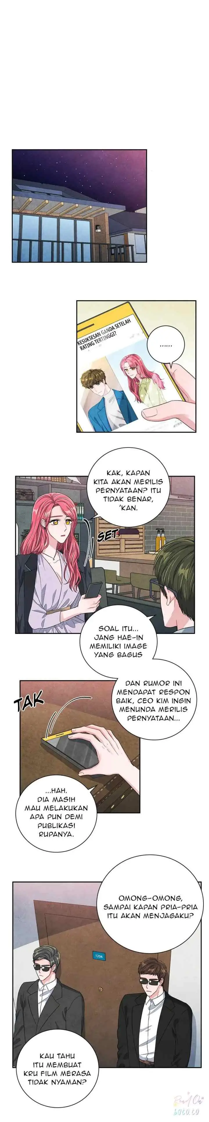 Backstage Kiss Scene chapter 43 halaman 6
