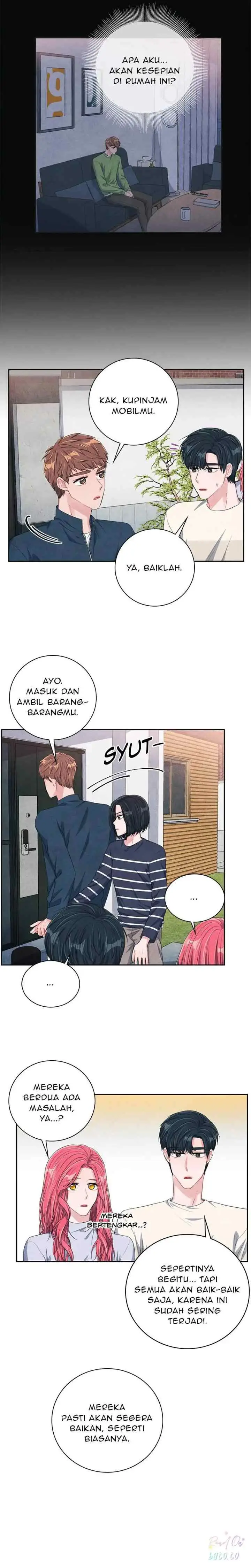 Backstage Kiss Scene chapter 28 halaman 9