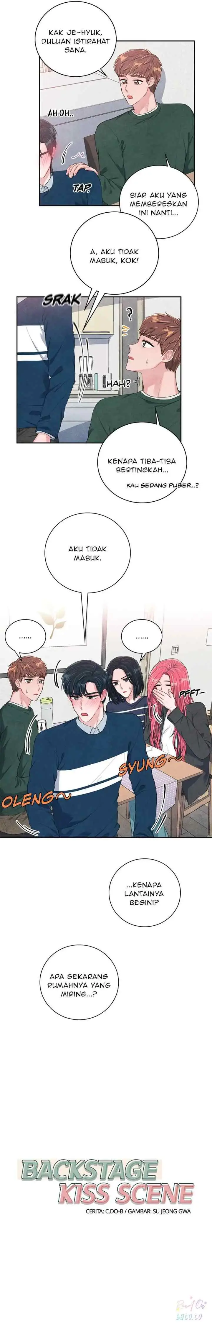 Backstage Kiss Scene chapter 26 halaman 4