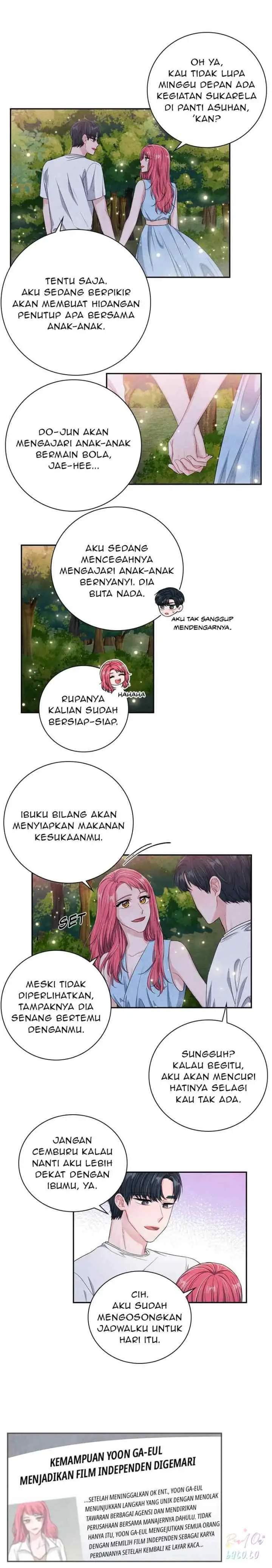 Backstage Kiss Scene chapter 51 halaman 15
