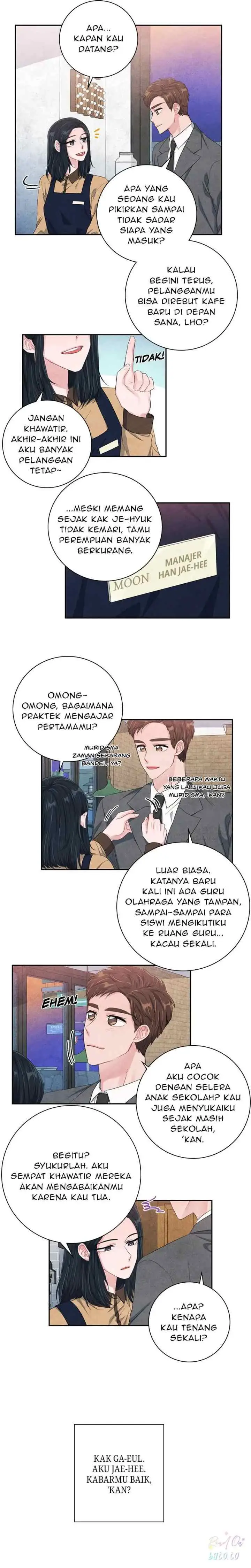 Backstage Kiss Scene chapter 49 halaman 10