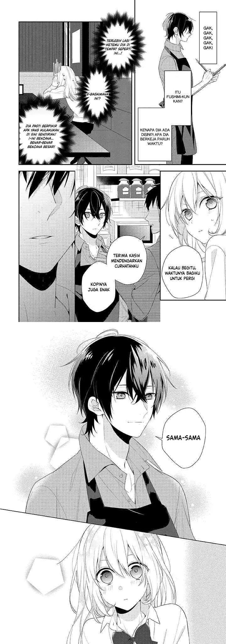 Hokago wa Kissaten De chapter 1 halaman 8