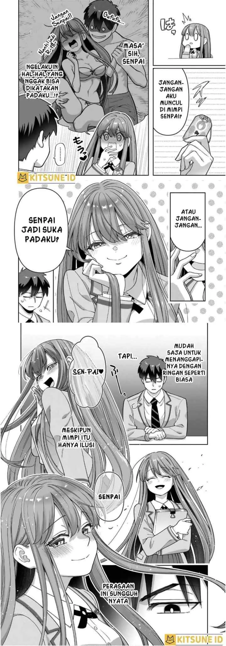 Ore ni Dake Koakuma na Kouhai wa Genjitsu demo Kawaii ga, Yume no Naka de wa Motto Kawaii chapter 2 halaman 4