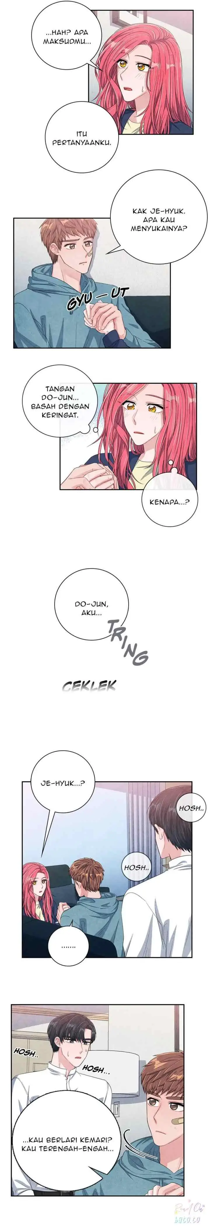 Backstage Kiss Scene chapter 38 halaman 6