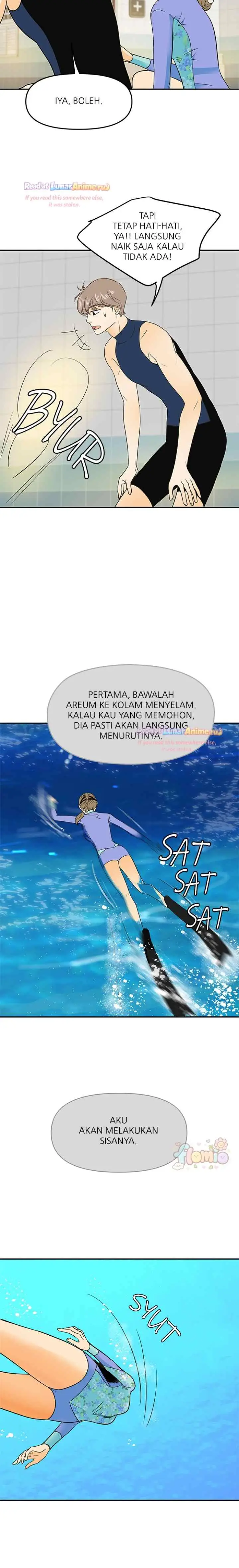 Hello, Mr.Blue chapter 100 halaman 17