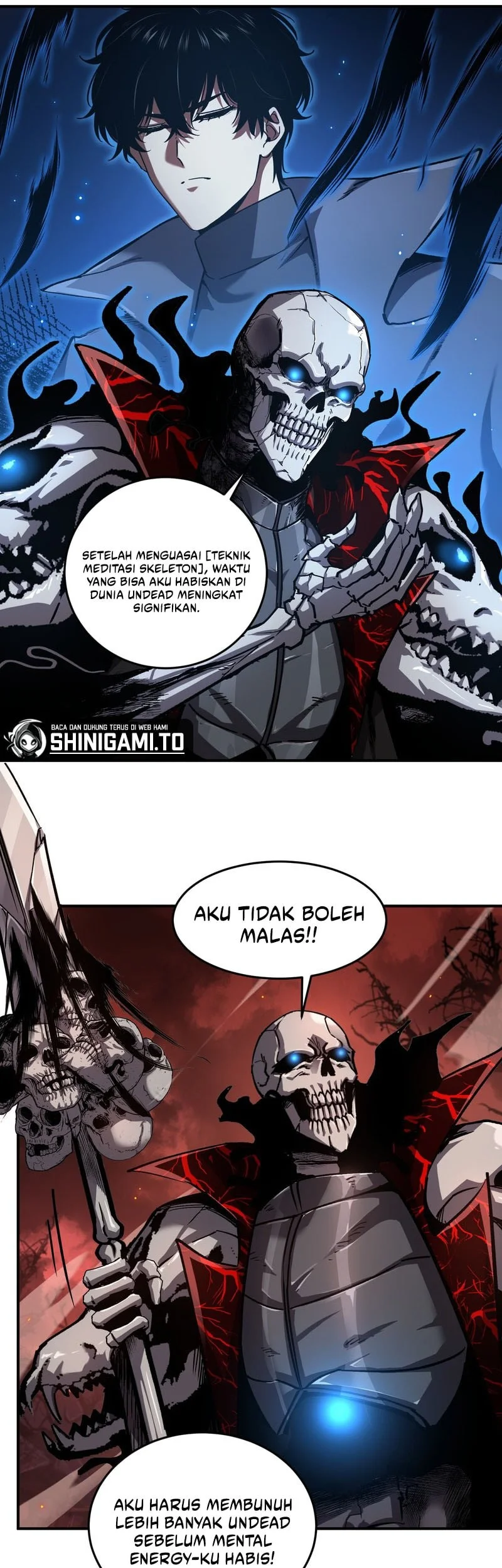 Becoming Necromancer God Through a Skeleton Clone chapter 4 halaman 4