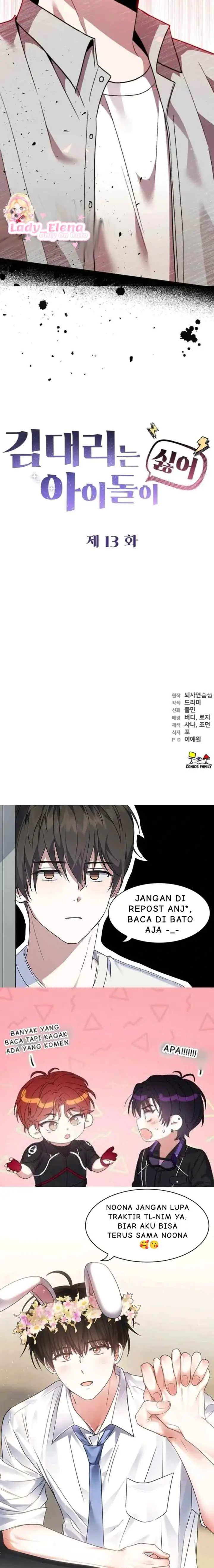 Assistant Manager Kim Hates Idol chapter 13 halaman 18