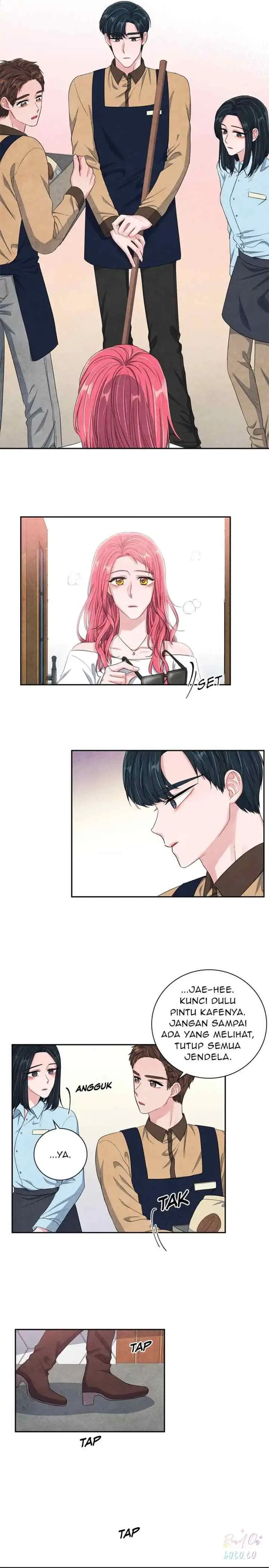 Backstage Kiss Scene chapter 50 halaman 5