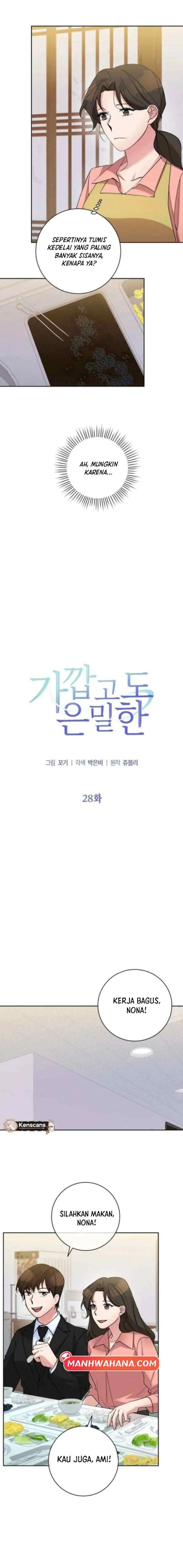 Close and Secretive chapter 28 halaman 6