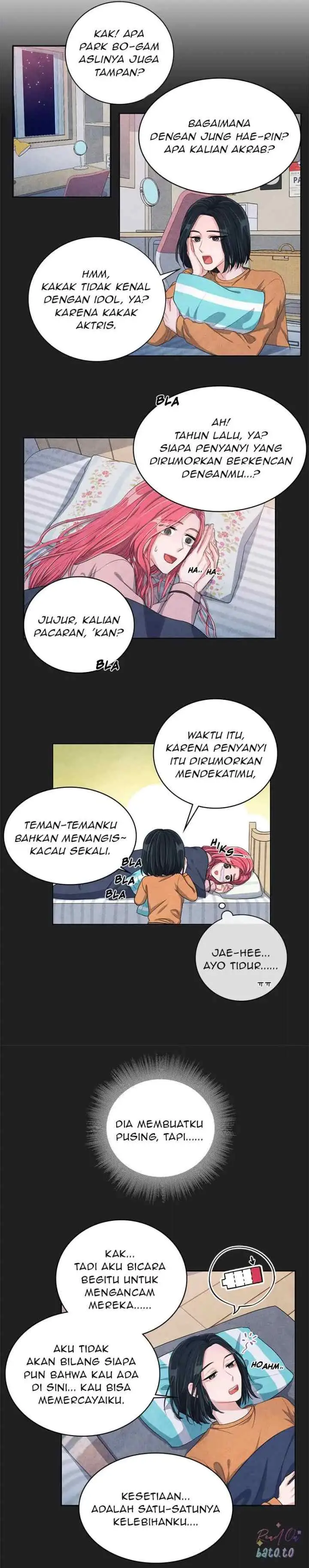 Backstage Kiss Scene chapter 17 halaman 4