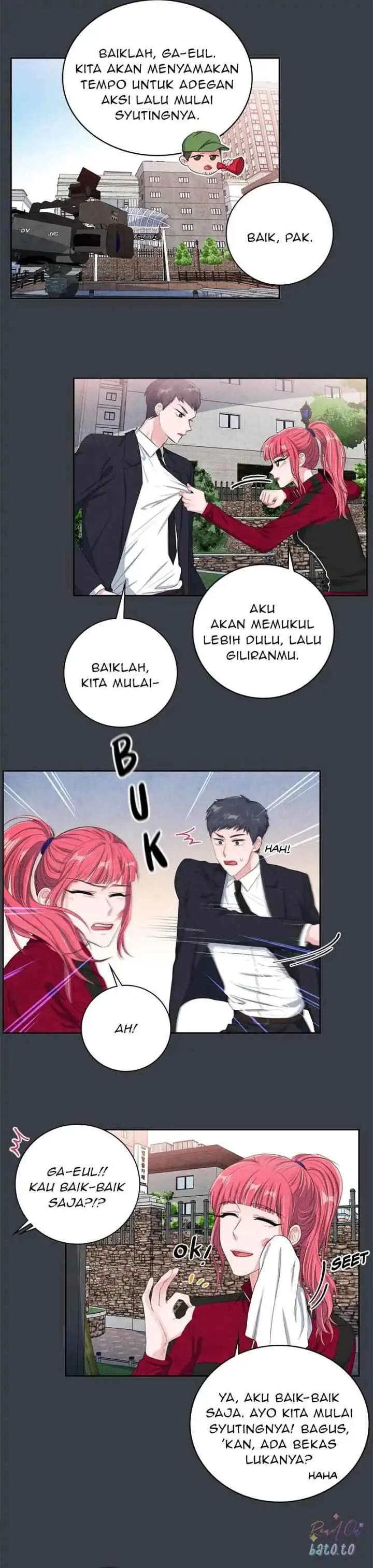 Backstage Kiss Scene chapter 32 halaman 5