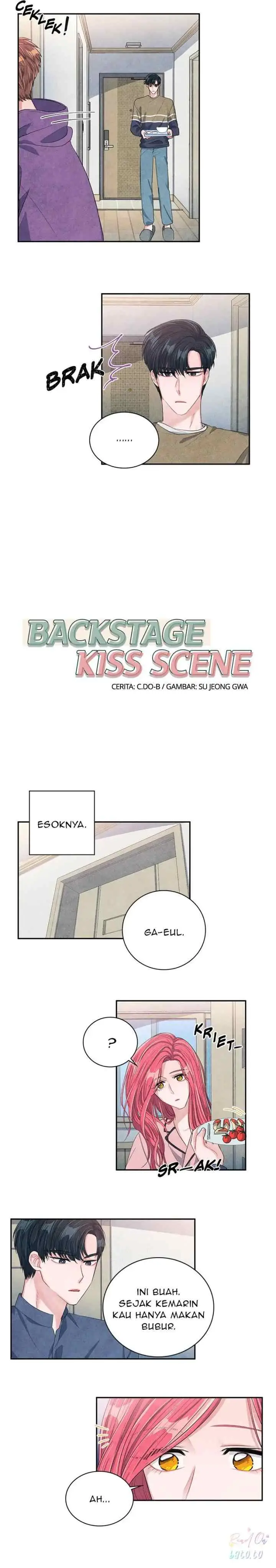 Backstage Kiss Scene chapter 13 halaman 4