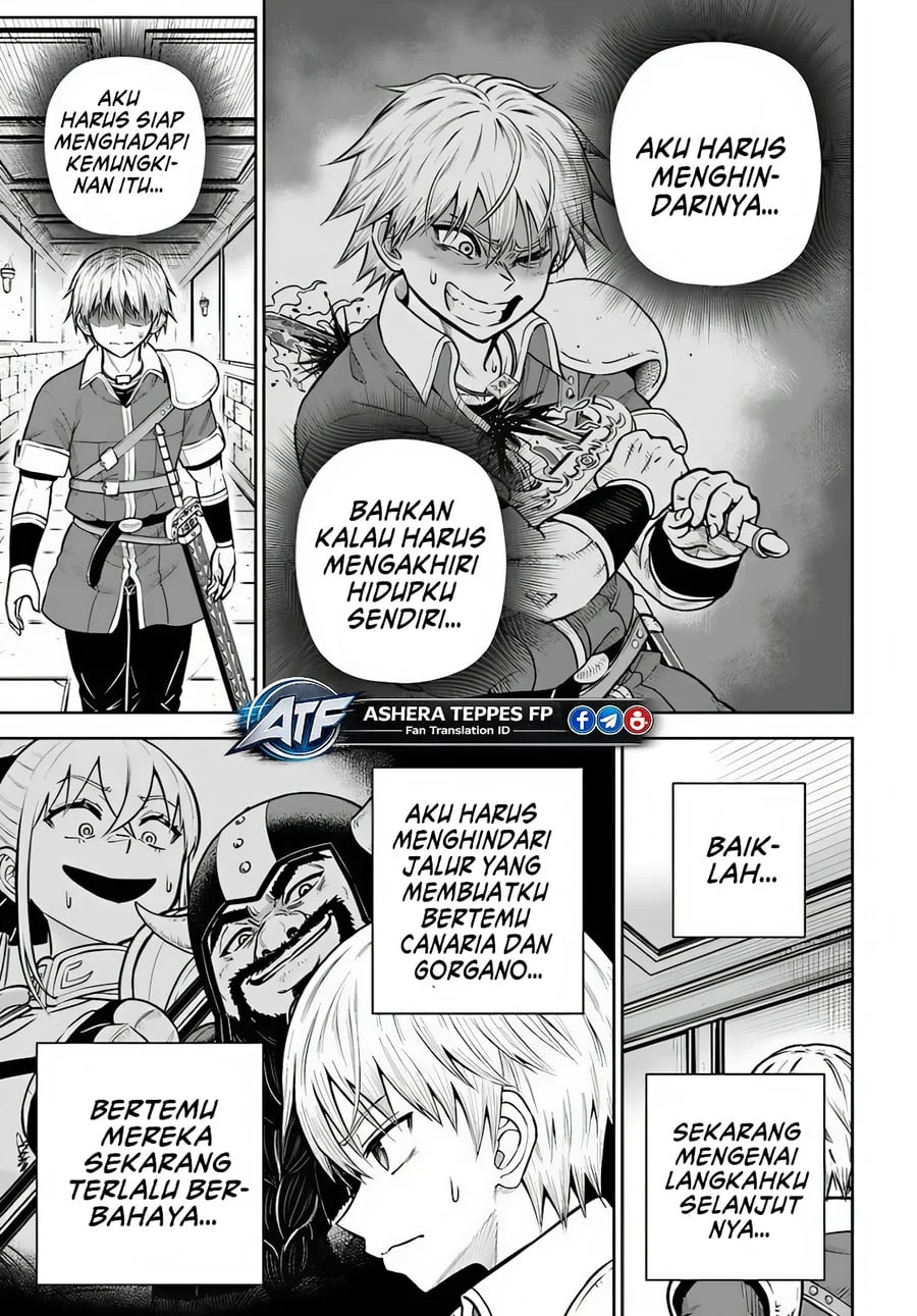 Dungeon ni Hisomu Yandere na Kanojo ni Ore wa Nando mo Korosareru chapter 36.2 halaman 5
