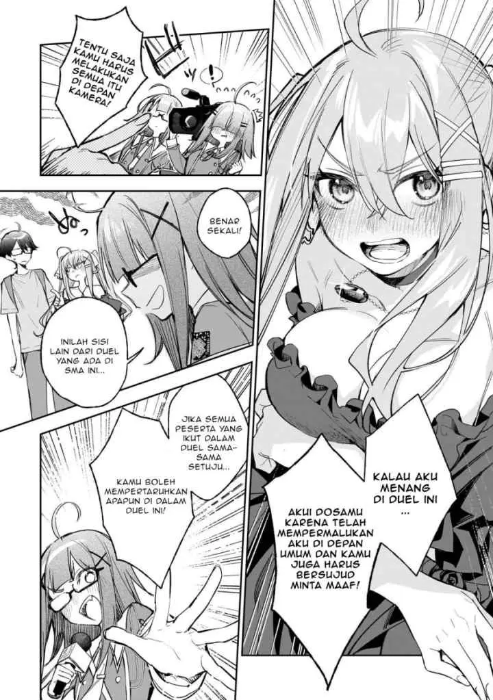 Ore wa Gakuen Zunou Battle no Ensyutsuka! chapter 2.1 halaman 8