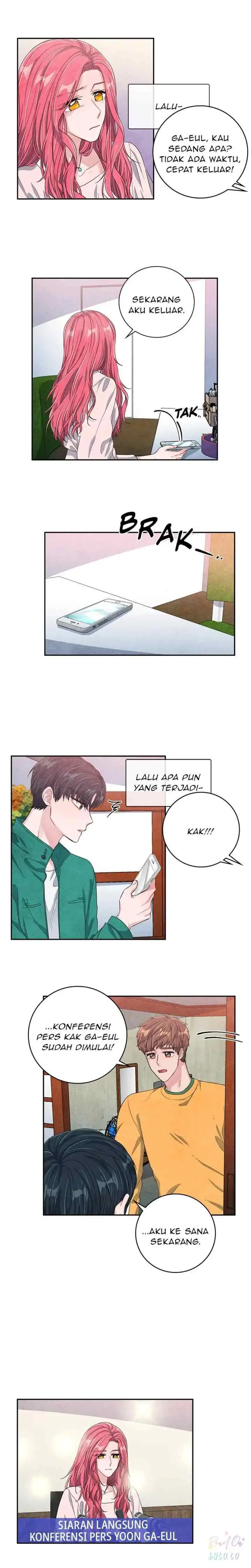Backstage Kiss Scene chapter 42 halaman 12