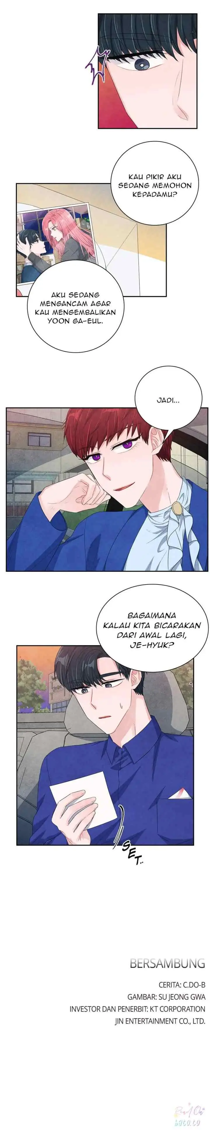 Backstage Kiss Scene chapter 34 halaman 13